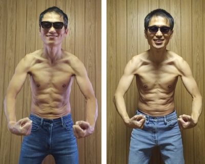 筋トレサボったら比較